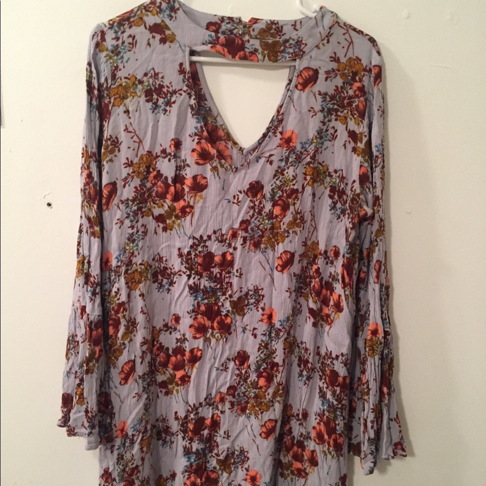 Fall mid leg dress